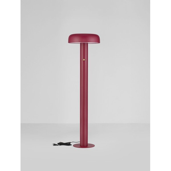 Borvörös fém LED dimmelhető állólámpa (magasság 142 cm) Noelia – Nova Luce-image-3