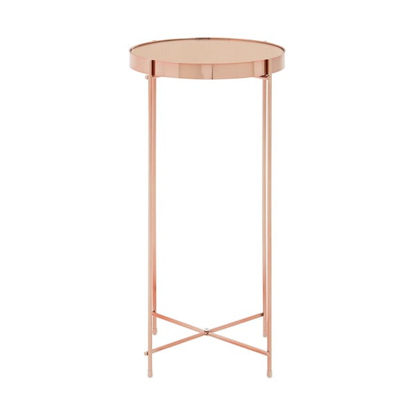 Kerek tárolóasztal üveg asztallappal ø 33 cm Allure – Premier Housewares-image-1