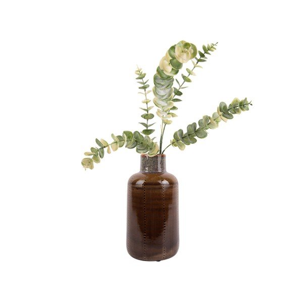 Bottle barna kerámia váza, magasság 23 cm - PT LIVING-image-2