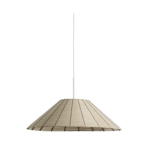 Bézs műrattan lámpabúra ø 50 cm Saranella – Kave Home