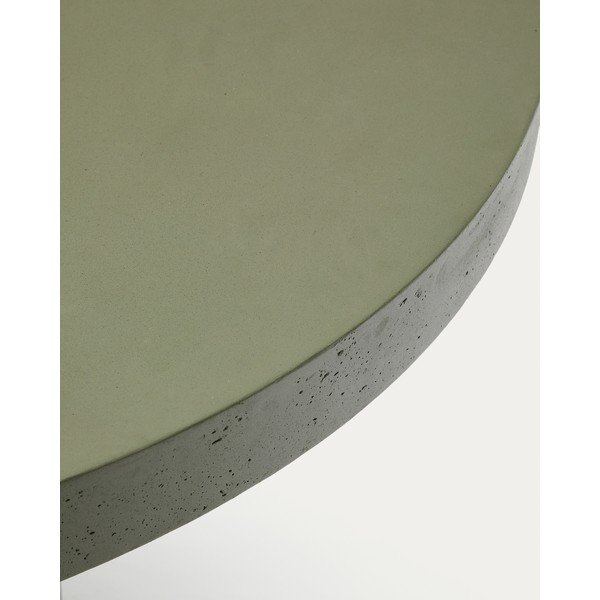 Beton kerek kerti étkezőasztal ø 120 cm Aiguablava – Kave Home-image-4