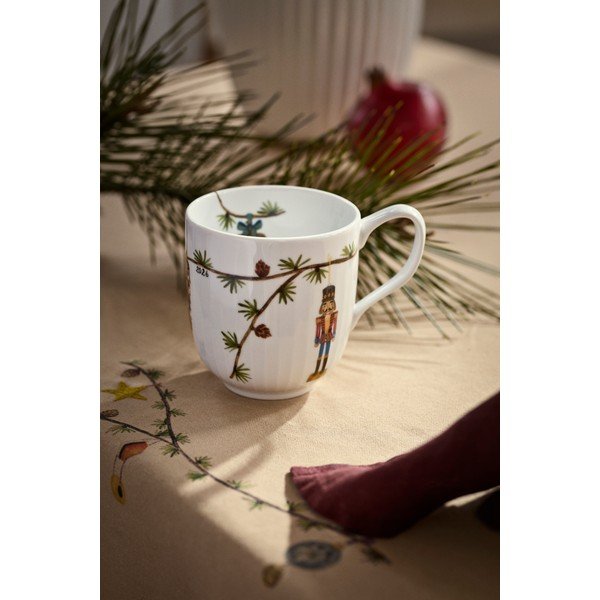 Fehér porcelán bögre karácsonyi mintával 330 ml Hammershøi Christmas – Kähler Design-image-1