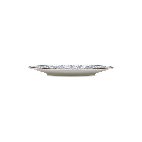 Fehér-kék desszertes porcelán tányér ø 21 cm Azul – BonBistro-image-3