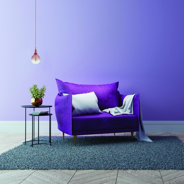 Coriandoli rózsaszín-átlátszó izzó - Homemania-image-1