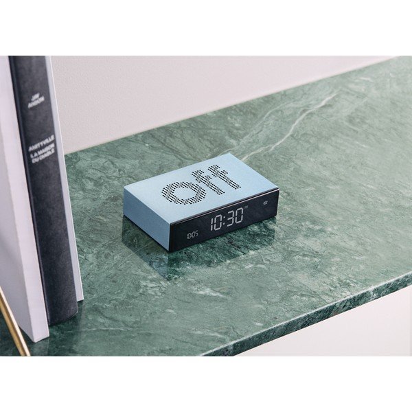 Digitális asztali ébresztőóra Flip Premium – Lexon-image-2