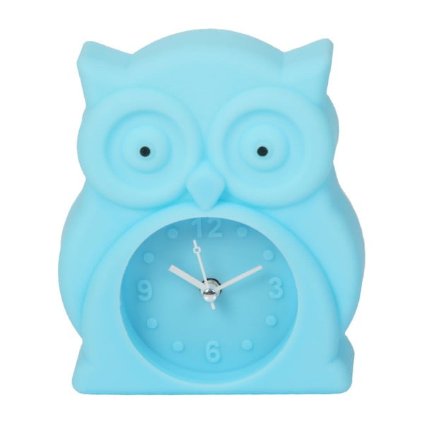 Blue Owl világoskék óra ébresztővel - Just 4 Kids