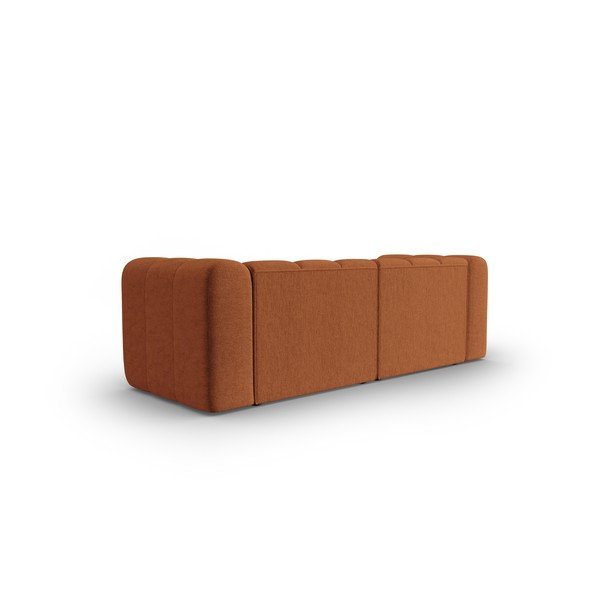 Rézszínű kanapé 228 cm Lupine – Micadoni Home-image-4