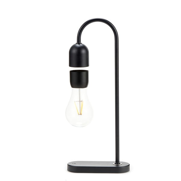 Fekete asztali lámpa (magasság 36,5 cm) Evaro – Gingko