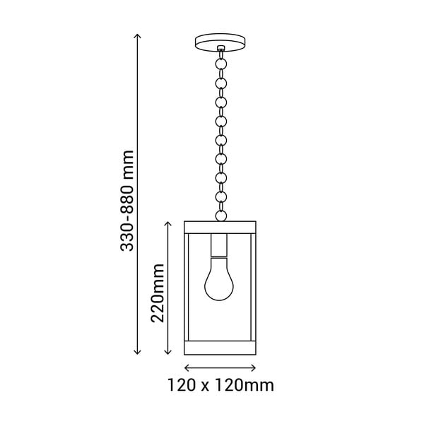 Kültéri függőlámpa (magasság 88 cm) – SULION-image-3