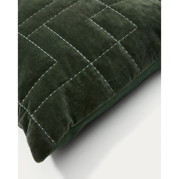 Bársony párnahuzat 45x45 cm Prila – Kave Home-image-2