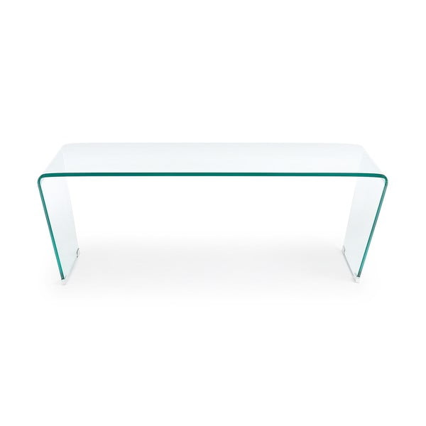 Üveg dohányzóasztal 60x120 cm Burano – Kave Home-image-3