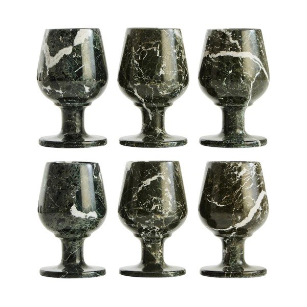 Röviditalos pohár szett 6 db-os 180 ml Marmore – Premier Housewares