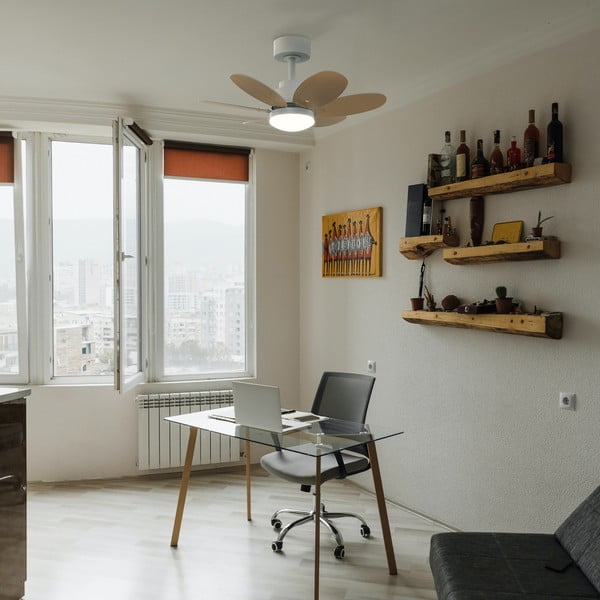 Fehér LED mennyezeti lámpa ø 15 cm Rainbow – SULION-image-3