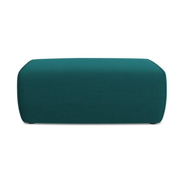 Türkiz bársony lábtartó Kapua – Makamii