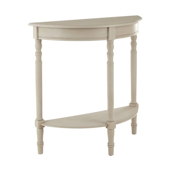 Bézs borovi fenyő konzolasztal 30x80 cm Heritage – Premier Housewares