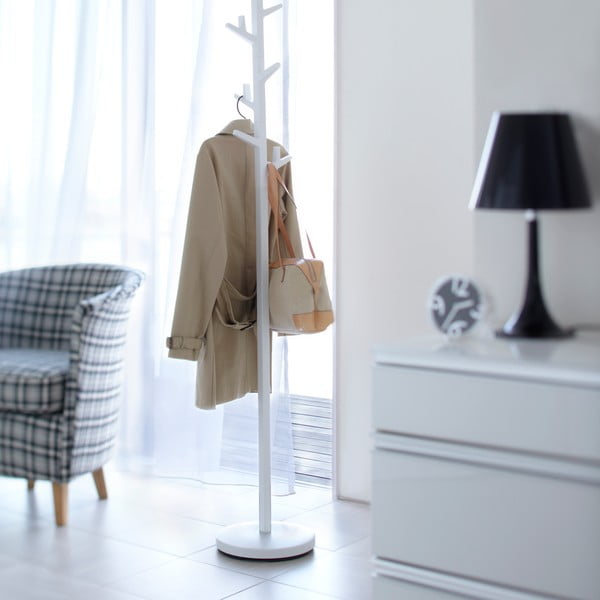 Branch Pole Hanger fehér állófogas - YAMAZAKI-image-1