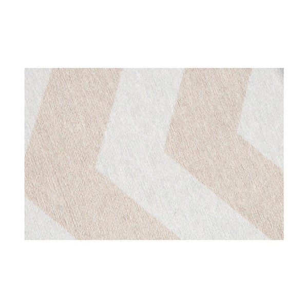 Optical bézs-fehér futószőnyeg, 80 x 130 cm - Floorita-image-4