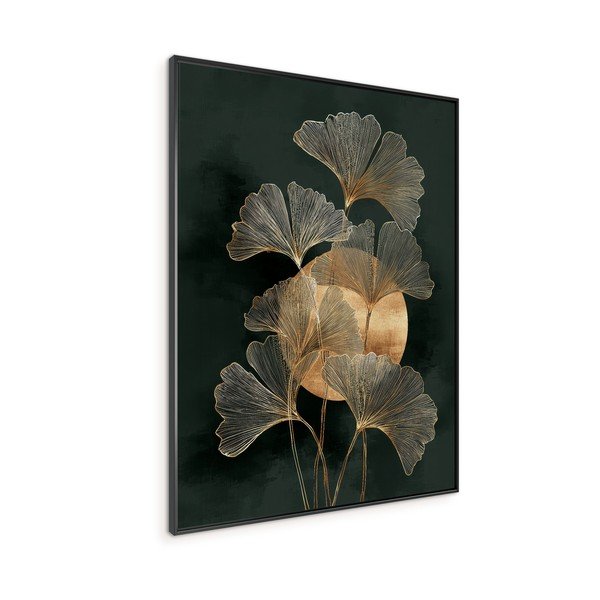 Nyomtatott keretezett kép 60x80 cm Gold Ginkgo – Styler-image-3