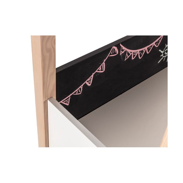 Borovi fenyő gyerek íróasztal 40x100 cm Roxana – Marckeric-image-4