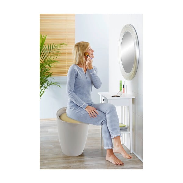 Szürkésbarna műanyag szennyeskosár 20 l Candy – Wenko-image-2