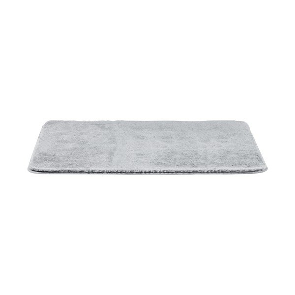 Világosszürke textil fürdőszobai kilépő 50x80 cm Saravan – Wenko-image-1