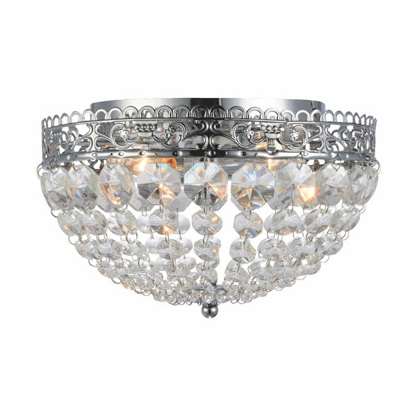 Saxholm ezüstszínű mennyezeti lámpa, ⌀ 27 cm - Markslöjd