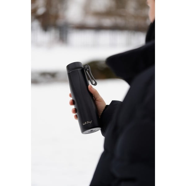 Fekete termosz 500 ml Fuori – Vialli Design-image-2