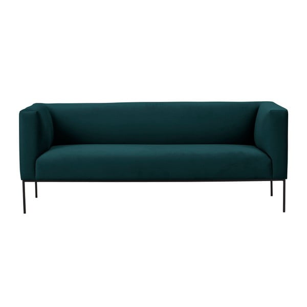 Neptune petróleumzöld bársony kanapé, 195 cm - Windsor & Co Sofas