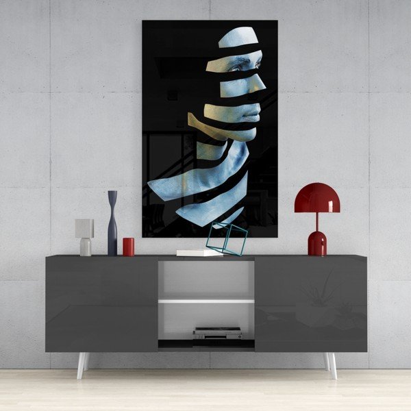 Fragmented II. üvegezett kép - Insigne-image-1