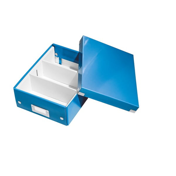 Office kék rendszerező doboz, hossz 28 cm Click&Store - Leitz