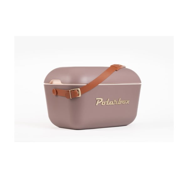 Barna hűtődoboz 20 l Classic Gold – Polarbox