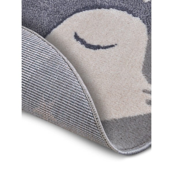 Szürke gyerek szőnyeg ø 140 cm Fox – Hanse Home-image-3