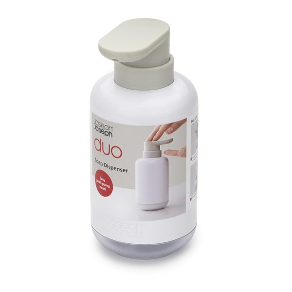 Fehér műanyag szappanadagoló 300 ml Duo – Joseph Joseph-image-2