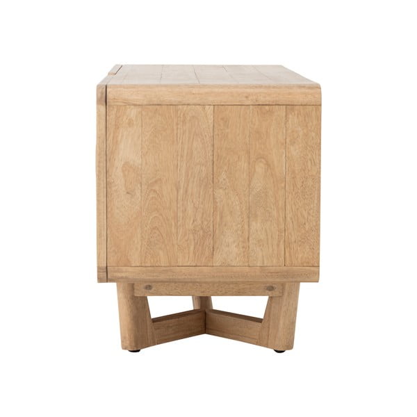 Natúr színű kaucsukfa komód 120x55x45 cm Serrone – Bloomingville-image-4