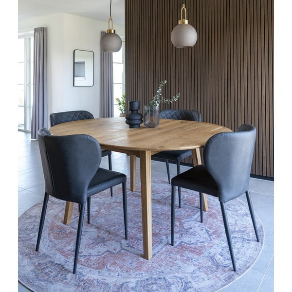 Sötétszürke étkezőszék szett 4 db-os Pisa – House Nordic-image-1