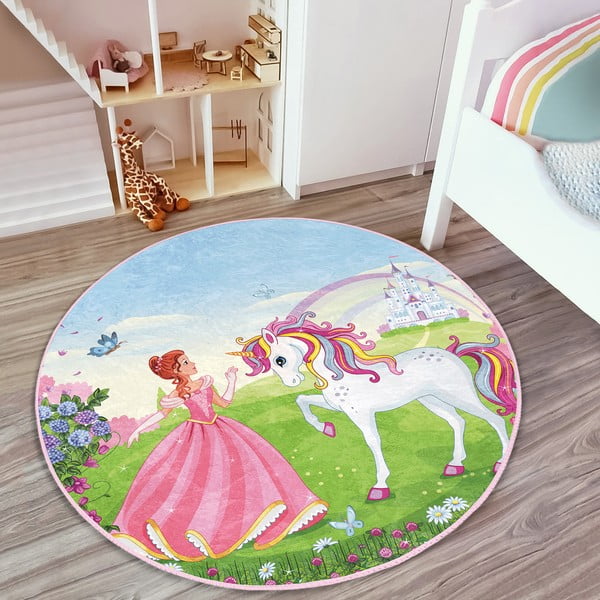 Gyerek szőnyeg ø 80 cm Comfort – Mila Home-image-3