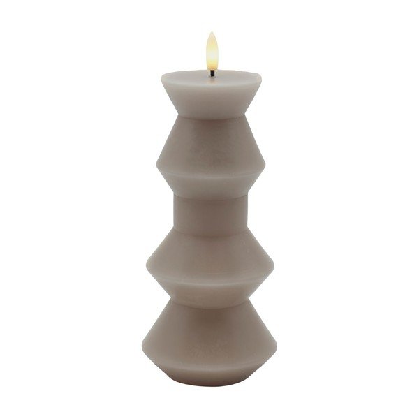 Elemmel működő LED gyertya (magasság 20 cm) Sille Geometry – Sirius