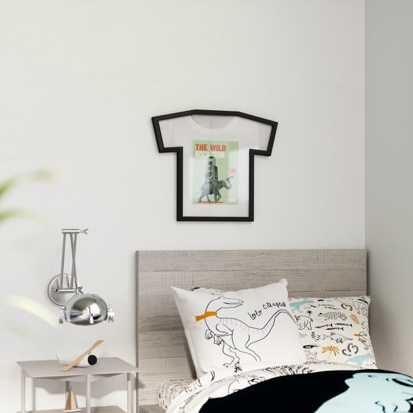 Fekete műanyag fali képkeret 50x54,5 cm T-Frame – Umbra-image-2