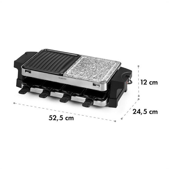Sirloin elektromos grill raclette-hez - Klarstein-image-2