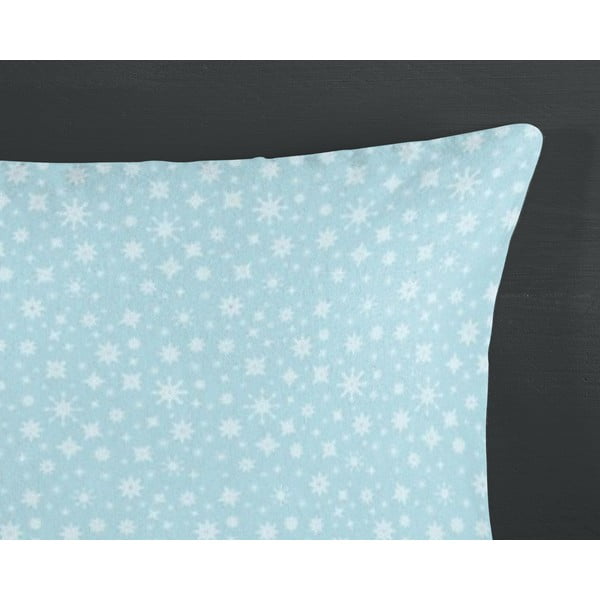 Kék egyszemélyes flanel ágyneműhuzat 140x200 cm Seppo – HIP-image-3