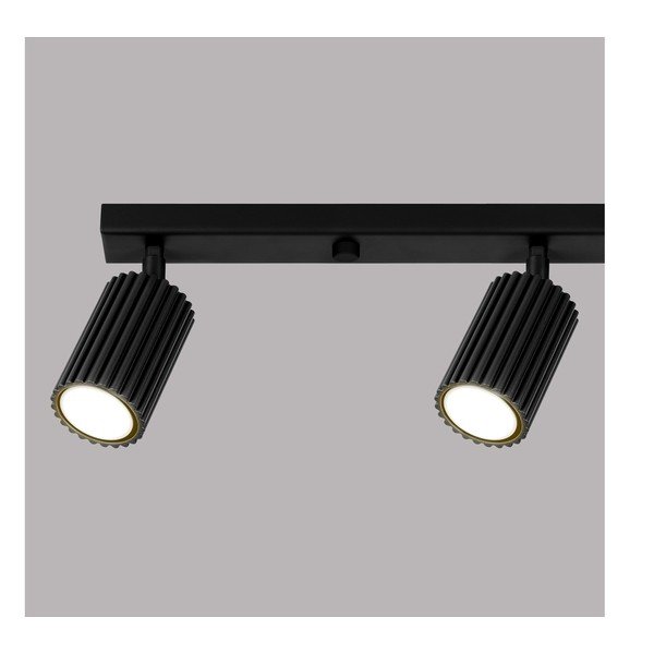 Fekete spotlámpa 6,5x81 cm Gleam – Sollux-image-3