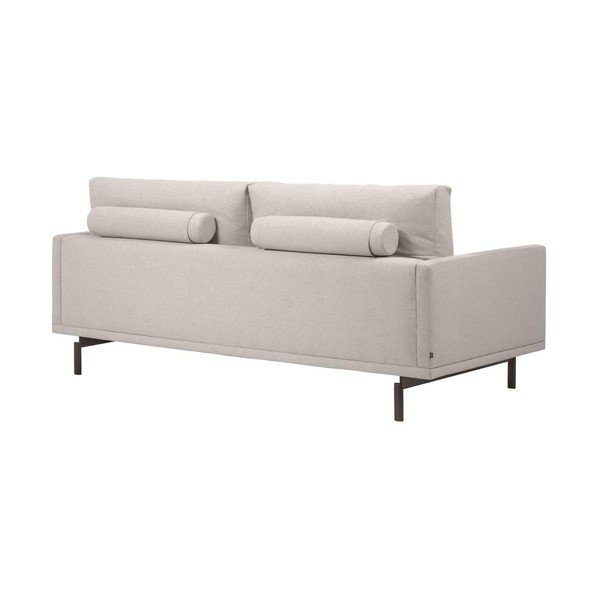 Bézs zsenília kanapé 214 cm Galene – Kave Home-image-4