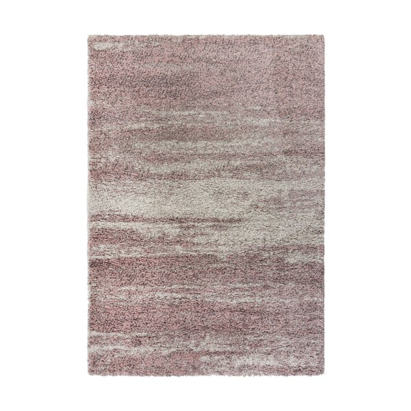 Reza szürke-rózsaszín szőnyeg, 80 x 150 cm - Flair Rugs