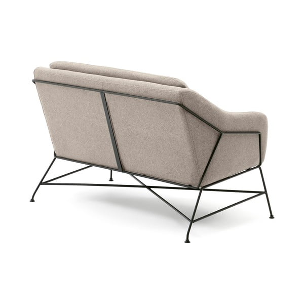 Bézs kanapé 128 cm Brida – Kave Home-image-3