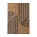 Fekete-barna kültéri-beltéri szőnyeg 160x230 cm Mira 1453 – Ayyildiz Carpets