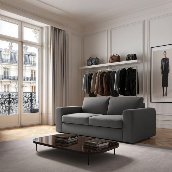 Szürke kanapé 218 cm Baga – Rodier-image-1