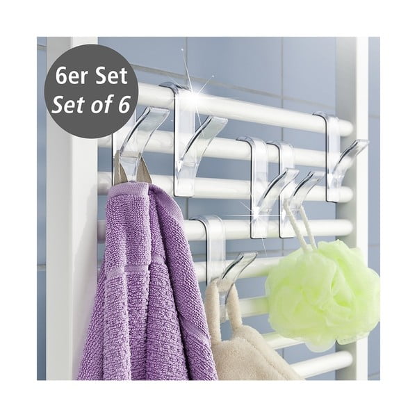 Hook 6 db akasztó radiátorhoz - Wenko-image-1