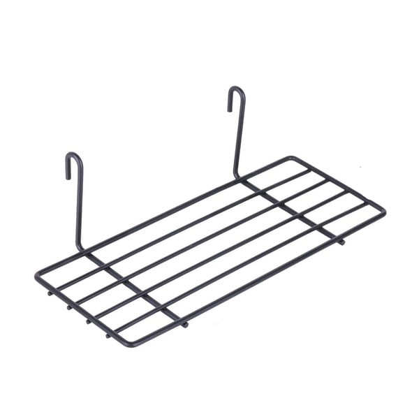 Reminder üzenőfalra akasztható fekete polc, hosszúság 24 cm-image-2