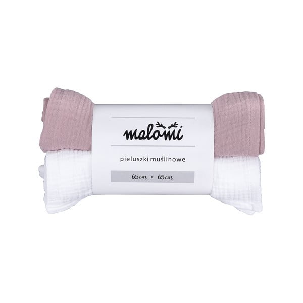 Muszlin pelenka készlet 2 db-os Muslin – Malomi Kids