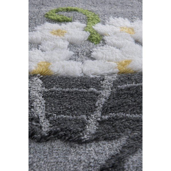 Szürke fürdőszobai kilépő szett 3 db-os 100x60 cm Alacati – Foutastic-image-3